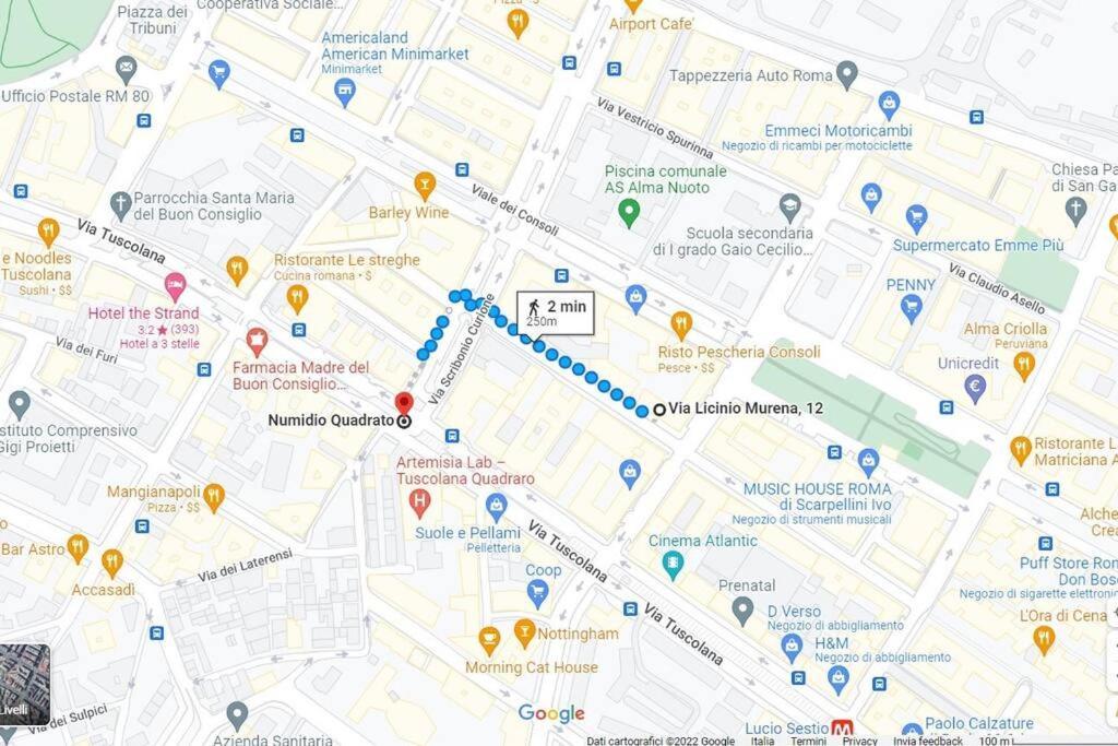 Nonna Pina Guest House Moderno Appartamento Vicino Metro AWifi,Netflix Roma Exterior foto